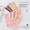 Infographie AdjustPanties culottes grossesse taille haute soutien ventre - Bébé Lova