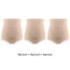 AdjustPanties lot 3 culottes Apricot monochrome maternité taille haute - Bébé Lova