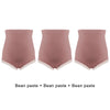 AdjustPanties lot 3 culottes Bean Paste monochrome maternité taille haute - Bébé Lova