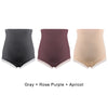 AdjustPanties lot 3 culottes Gray Rose Purple Apricot maternité taille haute - Bébé Lova