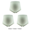 MamaPanties trio Green monochrome lot 3 culottes maternité grossesse - Bébé Lova