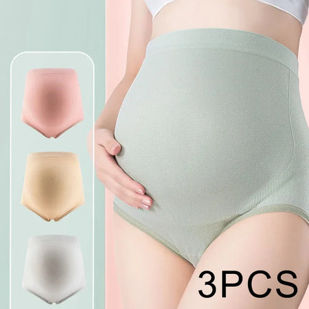 Lot 3 culottes maternité taille haute MamaPanties ventre entier - Bébé Lova
