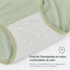MamaPanties détail entrejambe coton 100% confortable sain ventilation - Bébé Lova
