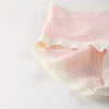 BreathPanties détail vague rose pâle bordure ivoire texture maternité - Bébé Lova