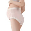 BreathPanties culotte beige rose profil côtelée taille haute maternité - Bébé Lova