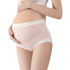 BreathPanties culotte blanc écru côtelée taille haute respirante grossesse - Bébé Lova