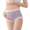 BreathPanties culotte lilas côtelée taille haute respirante face maternité - Bébé Lova