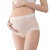 BreathPanties culotte rose pâle face côtelée taille haute maternité - Bébé Lova