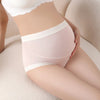BreathPanties culotte rose pâle côtelée taille haute respirante grossesse - Bébé Lova