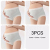 BreathPanties trio Green monochrome maternité respirante taille haute grossesse - Bébé Lova