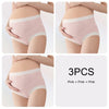 BreathPanties trio Pink monochrome maternité respirante taille haute grossesse - Bébé Lova