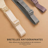 Bretelles antidérapantes réglables pour soutien-gorge d’allaitement en coton - Bébé Lova
