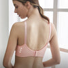 Vue arrière du soutien-gorge d’allaitement avec dos ergonomique et fermeture réglable - Bébé Lova