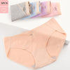 Lot 5 CottonPanties culottes coton abricot maternité rotation semaine grossesse - Bébé Lova