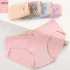 Lot 5 CottonPanties culottes coton rose pâle maternité rotation semaine - Bébé Lova