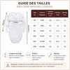 Guide des tailles du body bébé manches longues, du 3 mois au 24 mois - Bébé Lova