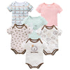 Collection de bodies bébé manches courtes en coton disponibles en plusieurs assortiments fille et garçon - Bébé Lova