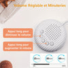 Machine à bruit blanc avec réglage du volume et minuteries intégrées pour bébé - Bébé Lova