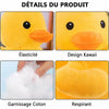 Caractéristiques de la mini peluche canard jaune avec rembourrage coton et design kawaii - Bébé Lova