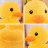 Détails de la mini peluche canard jaune avec texture douce et finitions kawaii - Bébé Lova