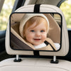 Miroir rétroviseur bébé avec bébé souriant dans le siège auto - Bébé Lova