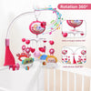Mobile bébé rotatif à 360 degrés avec musique et projection lumineuse - Bébé Lova
