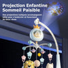 Mobile berceau avec projection lumineuse au plafond pour accompagner bébé au coucher - Bébé Lova