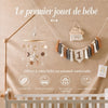 Étoile en crochet du mobile Bellwood avec finition artisanale - Bébé Lova