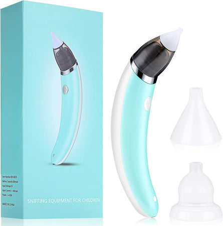 Coffret du mouche-bébé électrique rechargeable avec accessoires et embouts en silicone inclus - Bébé Lova
