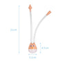 Dimensions complètes du mouche-bébé manuel avec mesures détaillées - Bébé Lova