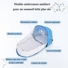 NestPod 6 caractéristiques moustiquaire peluches rebords auvent matelas ceinture - Bébé Lova