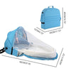 Dimensions NestPod 95cm ouvert et 45x40x12cm plié pour transport facile - Bébé Lova