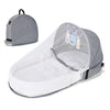 Nid bébé portable NestPod coloris gris voyage compact - Bébé Lova