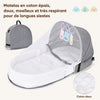 NestPod matelas en coton épais doux moelleux et respirant pour longues siestes - Bébé Lova
