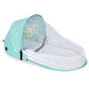 Nid bébé portable NestPod coloris vert eucalyptus moustiquaire intégrée - Bébé Lova