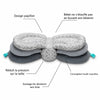 Oreiller d'allaitement ajustable avec design papillon et structure multi-couches - Bébé Lova
