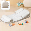 Oreiller anti-reflux bébé pliable coloris beige avec poignée de transport - Bébé Lova