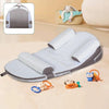 Oreiller anti-reflux bébé pliable coloris gris clair avec coussins de maintien - Bébé Lova