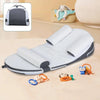 Oreiller anti-reflux bébé pliable coloris gris foncé avec maintien latéral - Bébé Lova