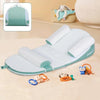 Oreiller anti-reflux bébé pliable coloris vert d'eau respirant et réglable - Bébé Lova