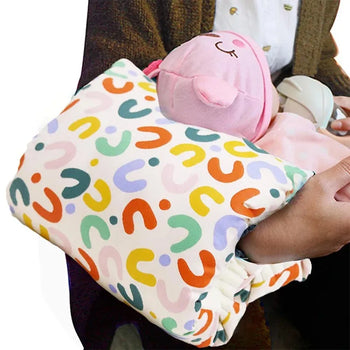 Maman allaitement bébé oreiller bras ArmCradle motif coloré confort - Bébé Lova