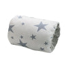 Oreiller bras ArmCradle packshot motif étoiles bleu gris coton - Bébé Lova
