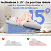 Oreiller incliné SlopeNest inclinaison 15 degrés position idéale anti-reflux - Bébé Lova