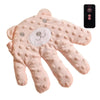 Oreiller main tapotante bébé PalmRest ourson coloris rose avec télécommande - Bébé Lova