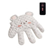Oreiller main tapotante bébé PalmRest souris coloris blanc avec télécommande - Bébé Lova