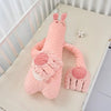 Peluche tapotante lapin rose douce et apaisante pour bébé - Bébé Lova