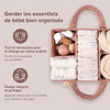 Organiseur de couches avec couches, produits de soin et vêtements parfaitement rangés - Bébé Lova