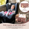 Organiseur de couches pliable et portable utilisé en voiture pour les sorties avec bébé - Bébé Lova