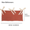 Dimensions de l'organiseur de lit, 39 cm de largeur et 20 cm de hauteur - Bébé Lova
