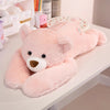 Peluche ours rose ultra douce avec longs bras réconfortants pour les câlins - Bébé Lova